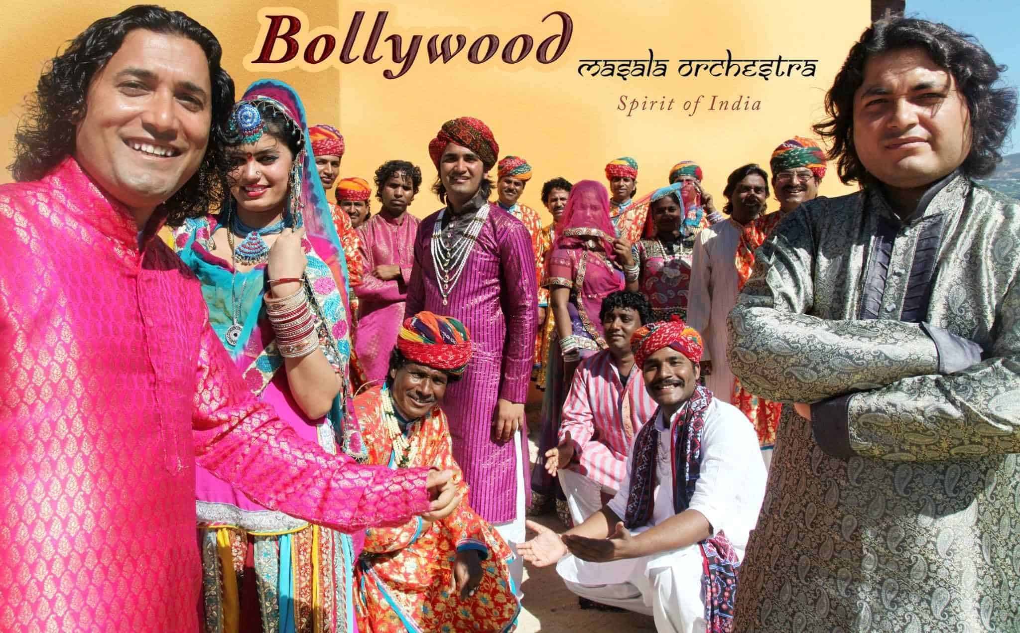 Bollywood Masala Orchestra w spektaklu The Spirit of India