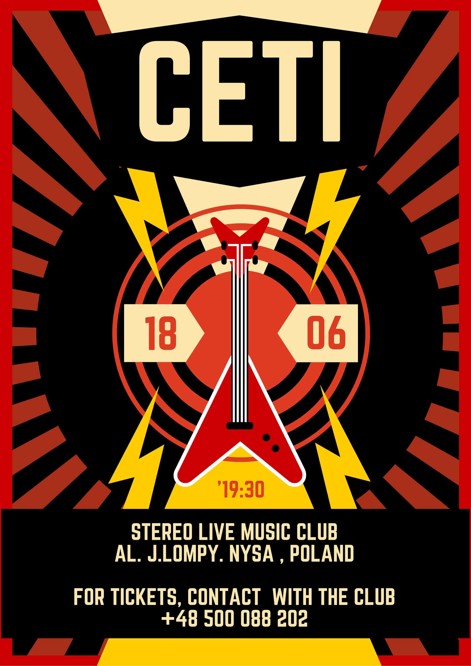 CETI w Stereo Live Music w Nysie 18 czerwca 