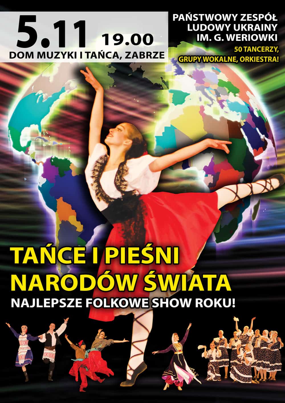 Tańce i Pieśni Narodów Świata w Zabrzu