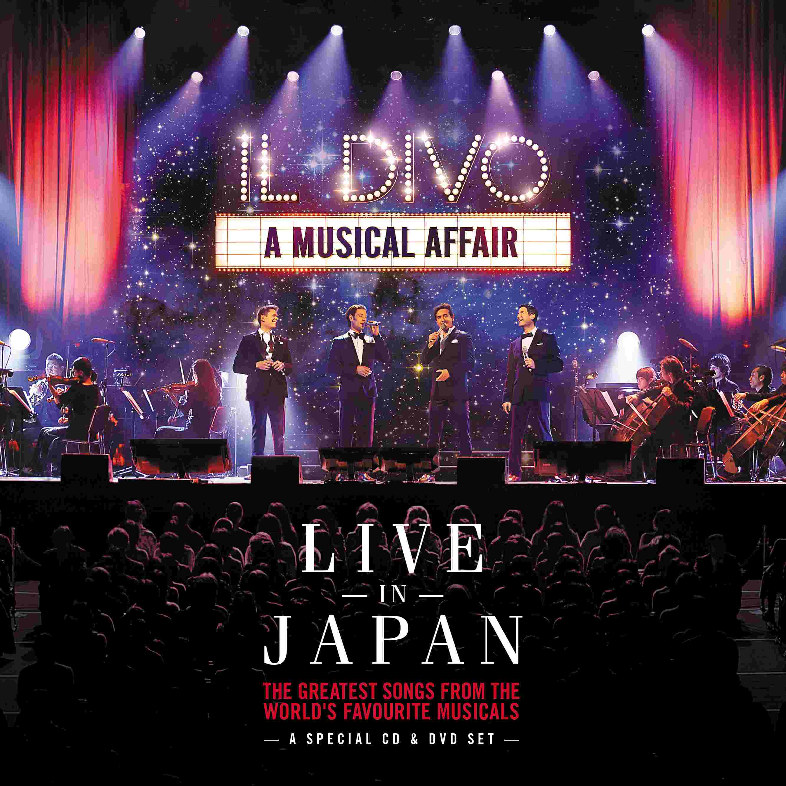 Il Divo zapowiada nowe wydawnictwo - DVD i CD z zapisem  koncertu Live in Japan