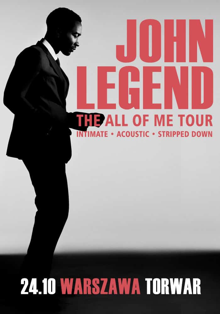 John Legend po raz pierwszy w Polsce!