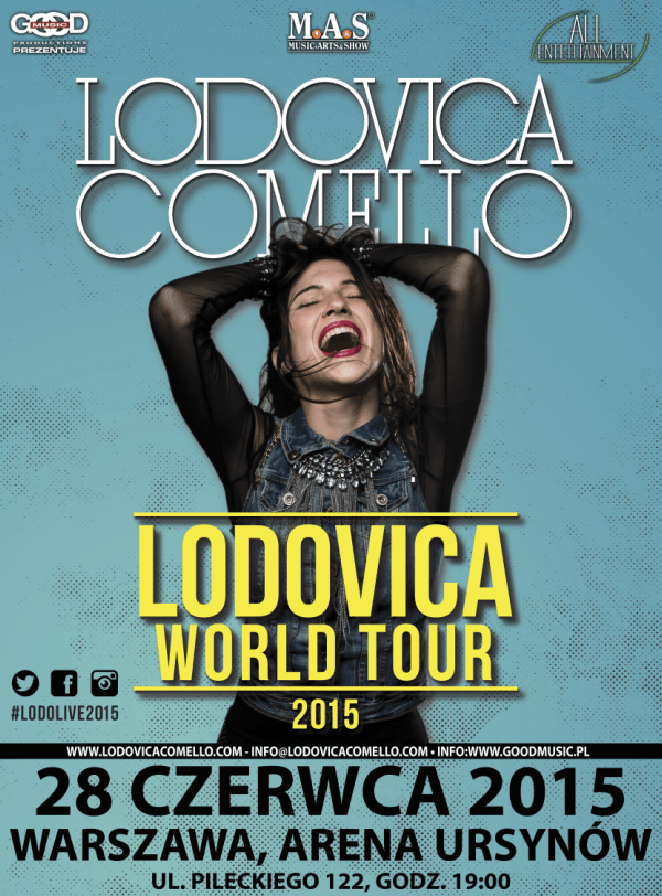 Lodovica Comello na jedynym koncercie w Polsce!