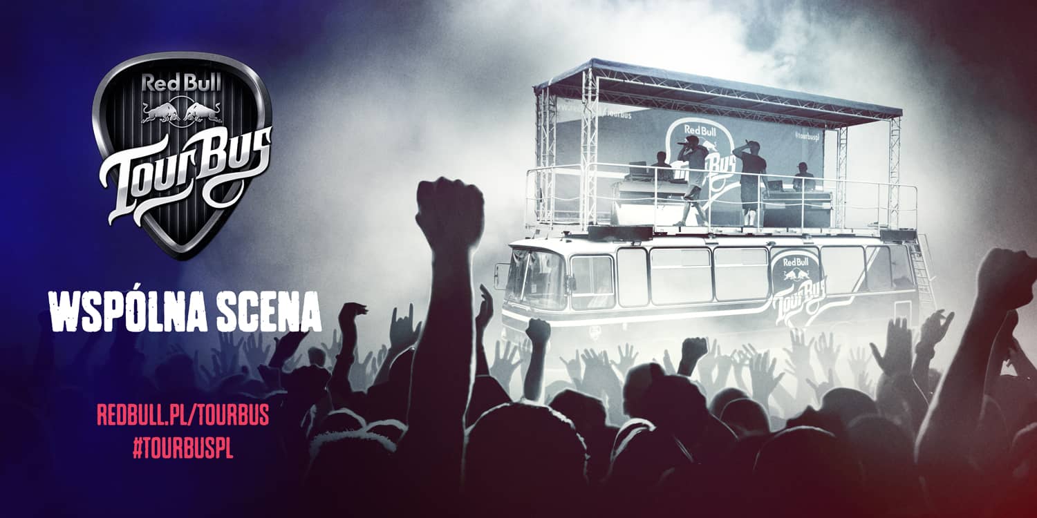Red Bull Tour Bus: Wspólna Scena - zapowiedź trasy koncertowej - ikony polskiego hip-hopu na jednej scenie! 
