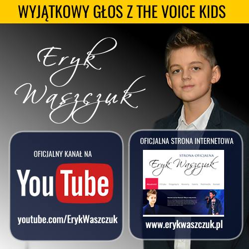 Eryk Waszczuk - Wyjątkowy głos z The Voice Kids podbija Internet!