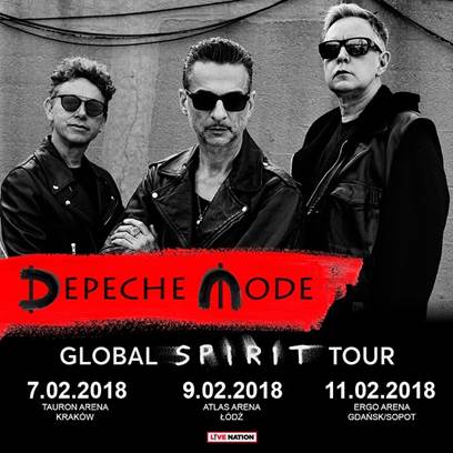Depeche Mode ogłaszają trzy koncerty w Polsce!