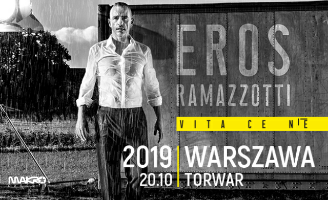 Eros Ramazzotti w październiku w Warszawie!