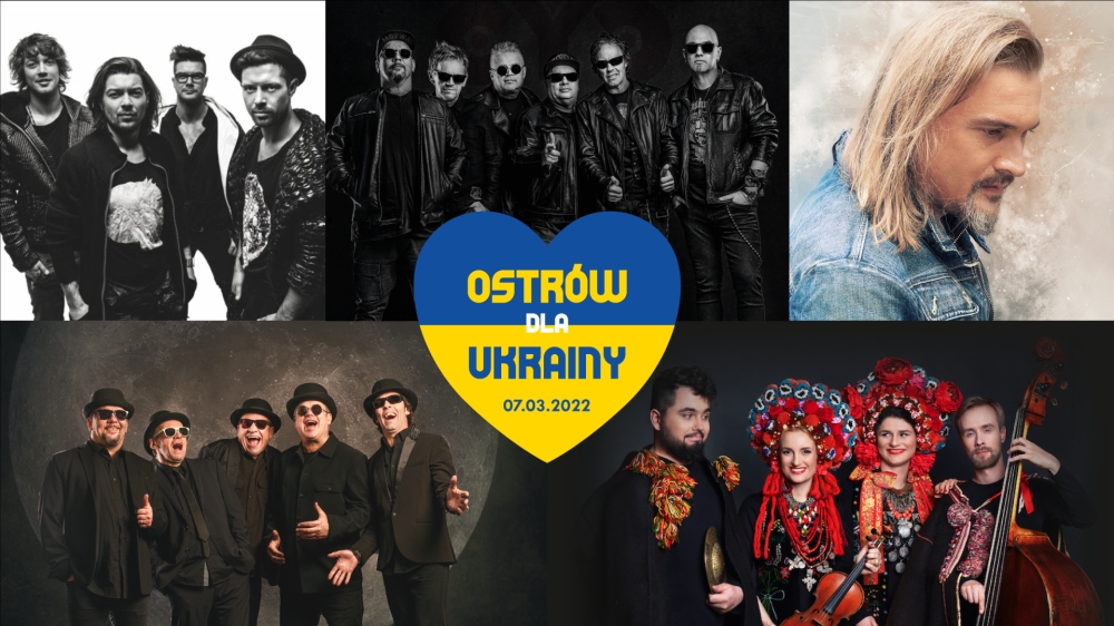 „Ostrów dla Ukrainy” – spot promujący koncert charytatywny 