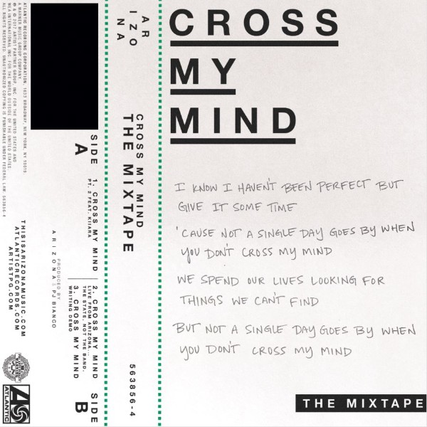 Arizona z gościnnym udziałem Kiiary -  Cross My Mind: The Mixtapejuż dostępny!