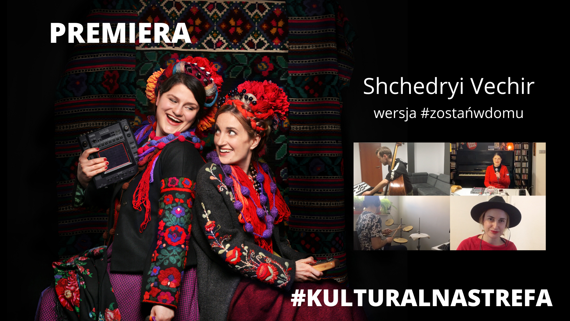 Dagadana ze specjalną wersją utworu „Shchedryi vechir” w ramach akcji #KulturalnaStrefa