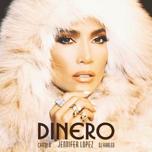 Jennifer Lopez - Dinero - nowy singiel z DJ Khaledem i Cardi B