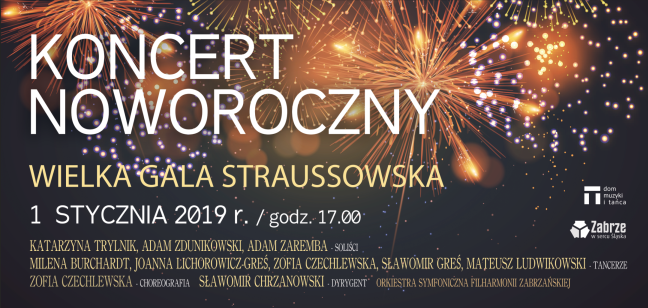 Koncert Noworoczny 2019 w DMiT w Zabrzu