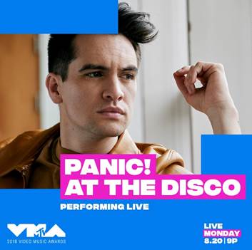 Panic! At the Disco na MTV VIDEO MUSIC AWARDS 2018