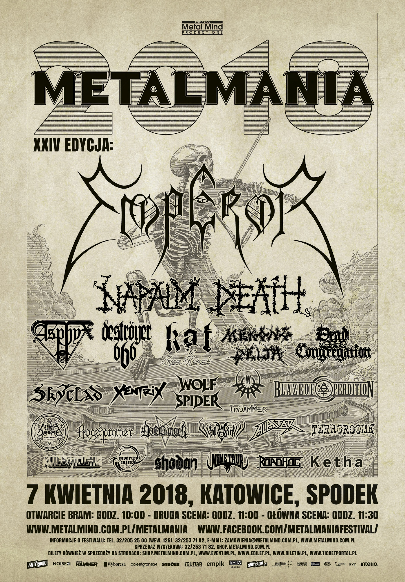Metalmania -  plan występów!