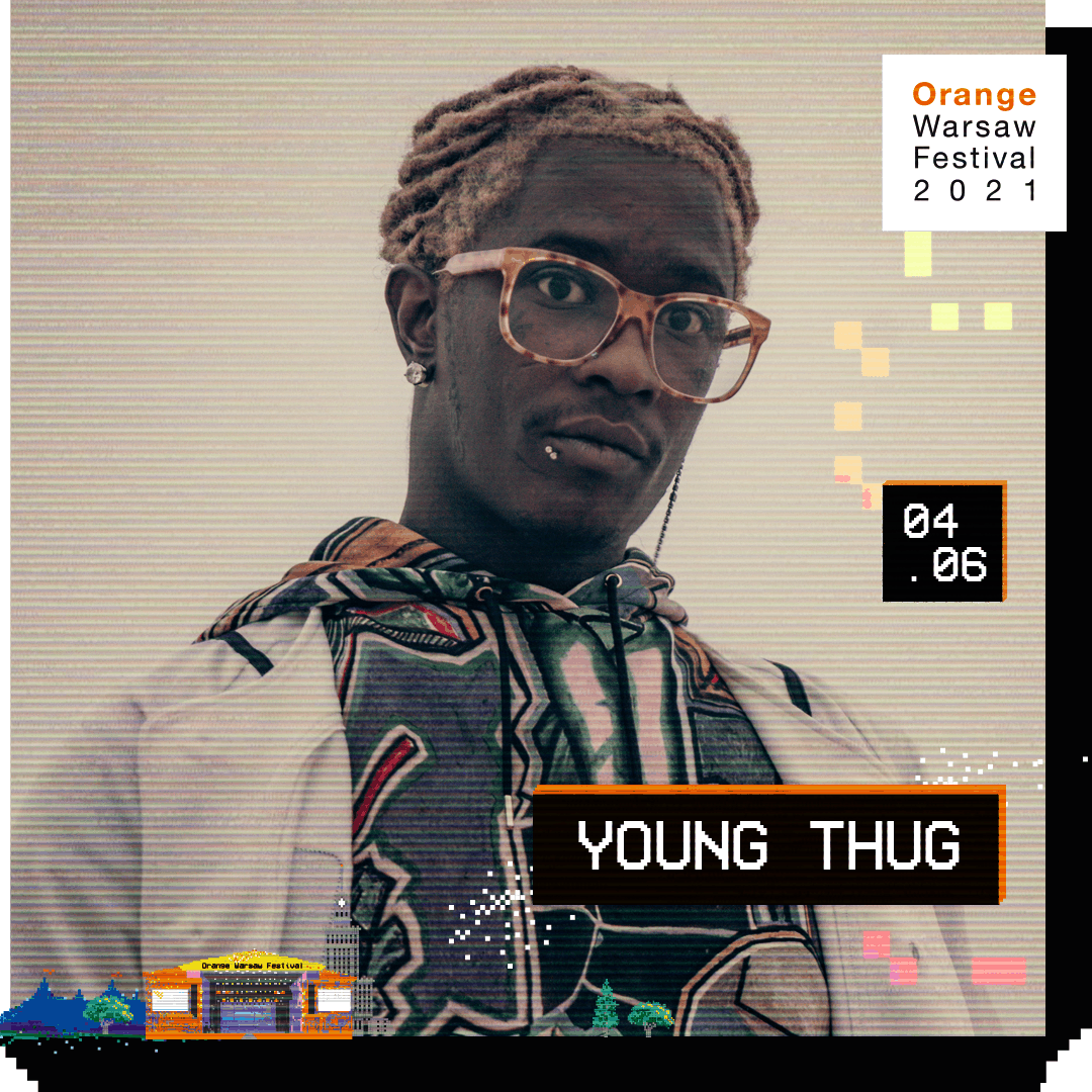 Young Thug potwierdza występ na Orange Warsaw Festival 2021!