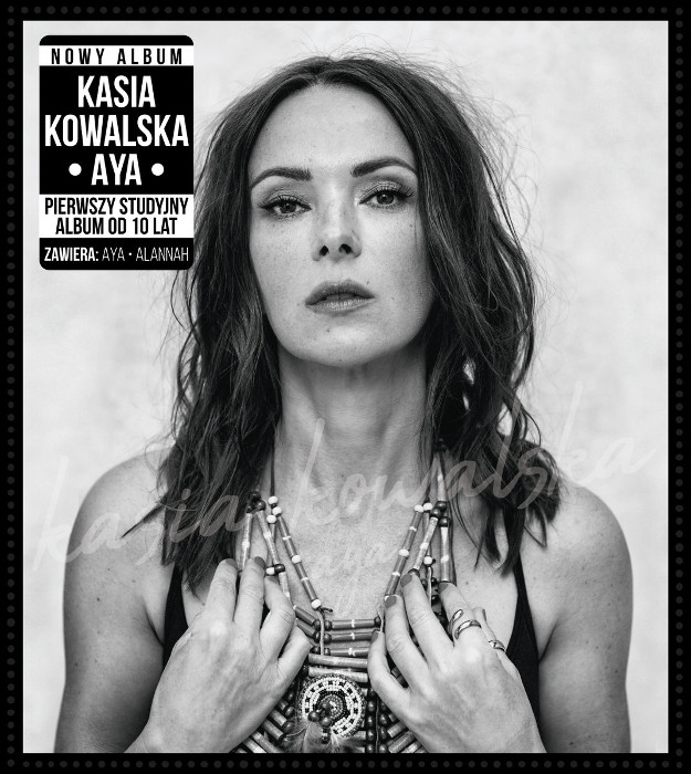 Kasia Kowalska Aya – pierwszy od 10 lat studyjny album wokalistki już w przedsprzedaży!