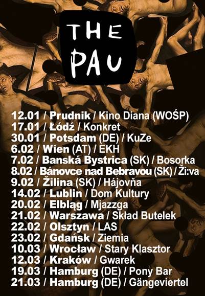 The Pau rusza w trasę koncertową promującą album Raj!