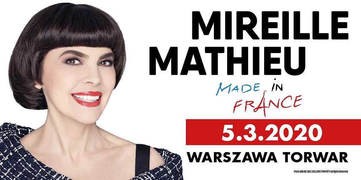 Mireille Mathieu Made in France - Warszawa