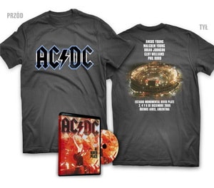 ACDC ubiera fanów! DVD LIVE AT RIVER PLATE wraz z KOSZULKĄ już od 9 maja!