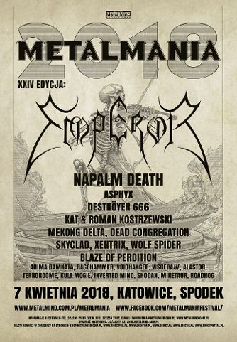 Metalmania 2018 - pełny skład festiwalu!