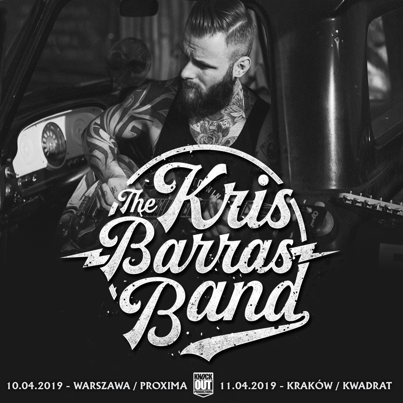 Kris Barras Band na dwóch koncertach w Polsce!