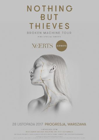 Nothing But Thieves zagrają nową płytę Broken Machine na klubowym koncercie w Polsce!