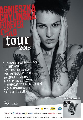 Forever Child Tour 2018: Agnieszka Chylińska ogłasza kontynuację trasy koncertowej