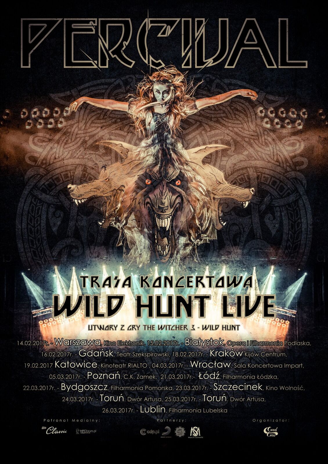 Percival: Trasa Wild Hunt Live! Niepowtarzalne widowiska dla fanów muzyki z gry Wiedźmin!