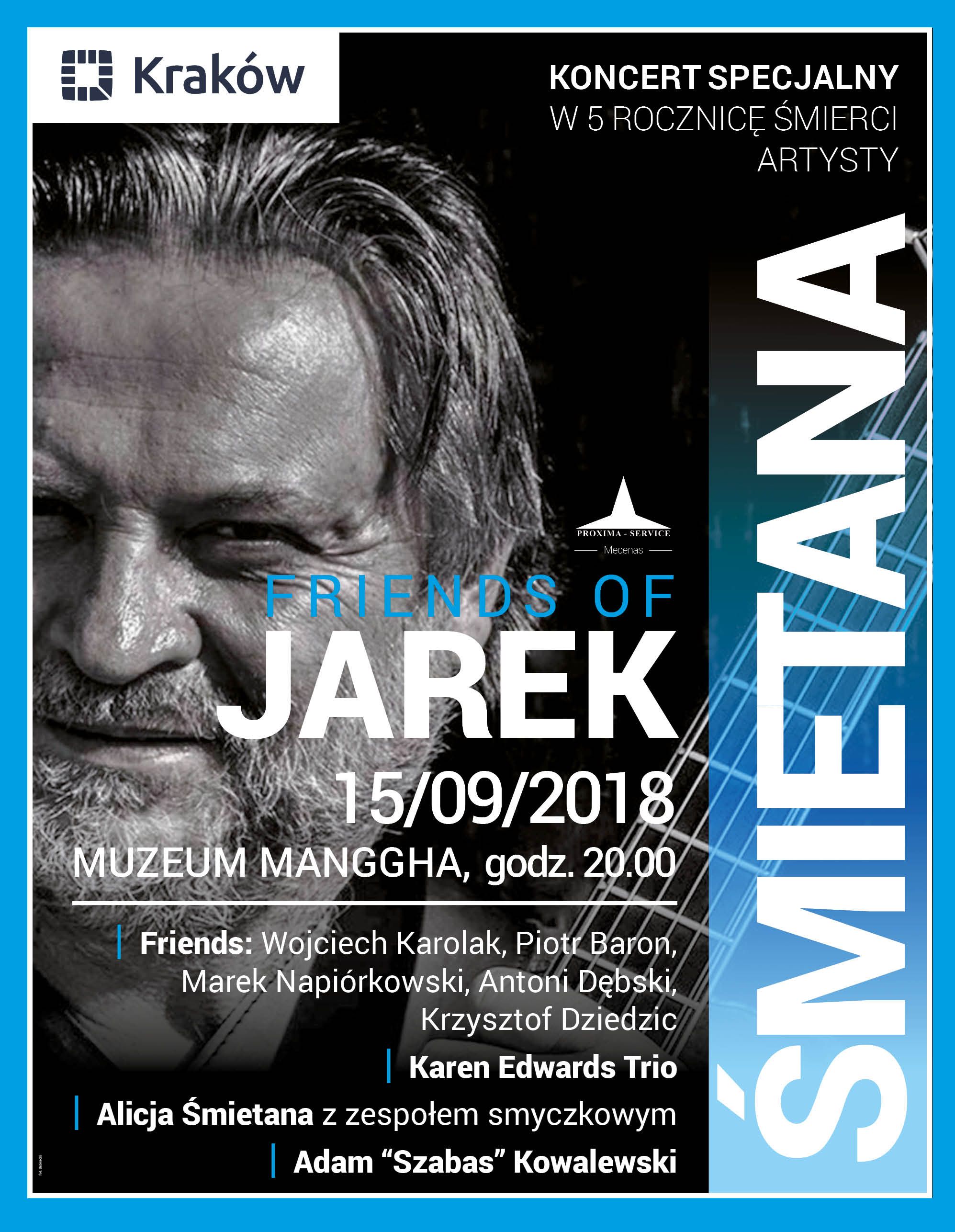 Koncert Friends OF Jarek Śmietana w Muzeum Sztuki i Techniki Japońskiej Manggha