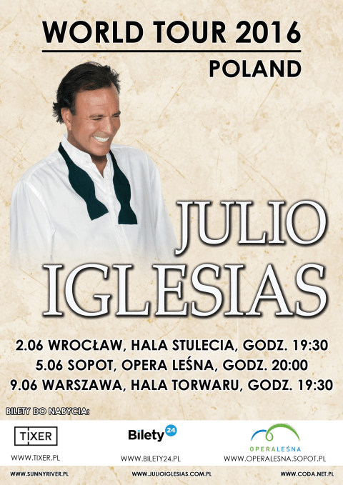Julio Iglesias w Polsce!