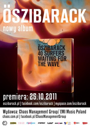 Nowa płyta Oszibarack już 25 października!