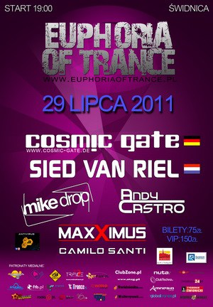 Euphoria of Trance już 29 lipca 2011!