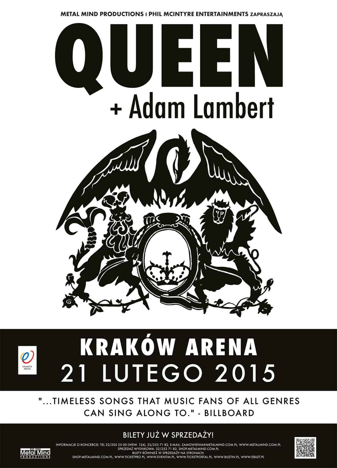 Queen + Adam Lambert w Polsce!