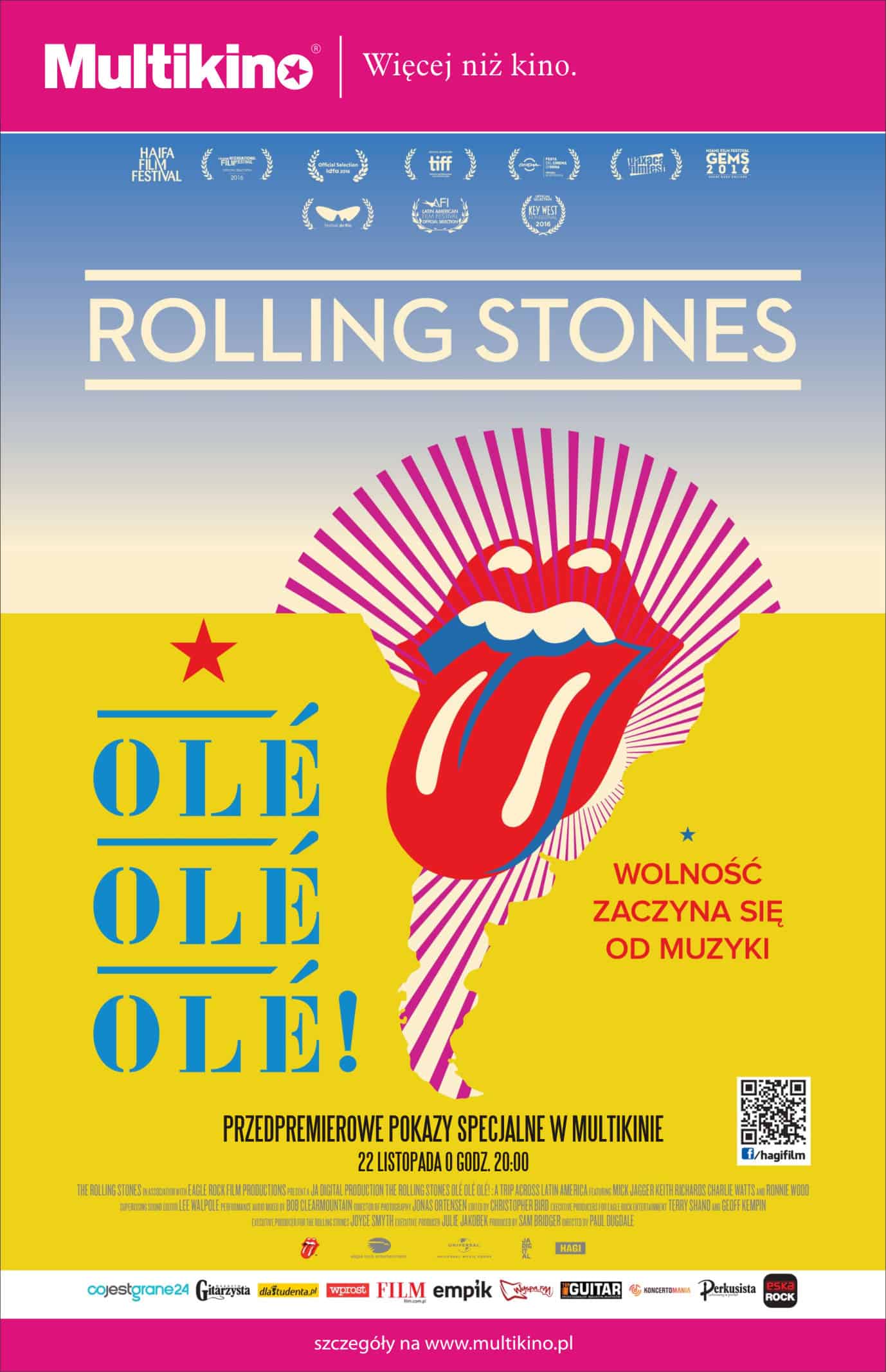 The Rolling Stones – Olé Olé Olé!  przedpremierowo tylko na Wielkim Ekranie Multikina!