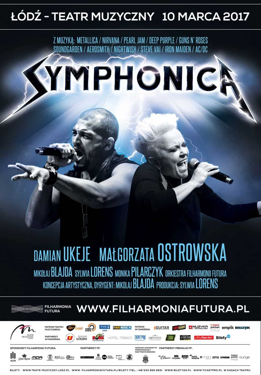 Symphonica – W Teatrze Muzycznym zabrzmi Metallica, Aerosmith i Małgorzata Ostrowska!