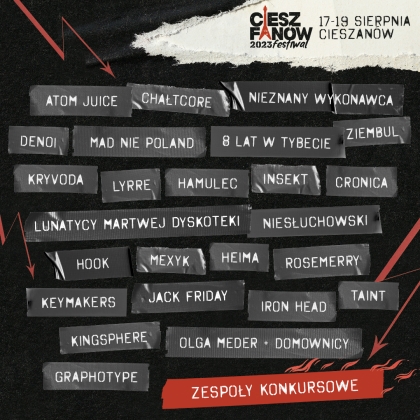 Cieszanów Festiwal 2023: zakończył się pierwszy etap konkursu. Czas na głosowanie!