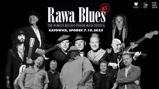 Rawa Blues Festival: Rodzinny festiwal zagości w katowickim Spodku już po raz 41.