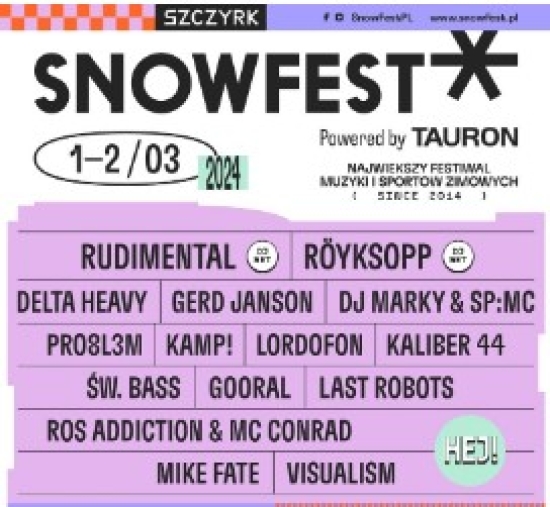 Radiowa Czwórka Na Snowfest Festival 2024 W Szczyrku