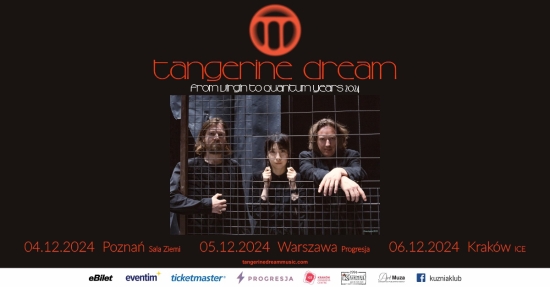 Muzycy Tangerine Dream zapraszają na koncerty w Polsce
