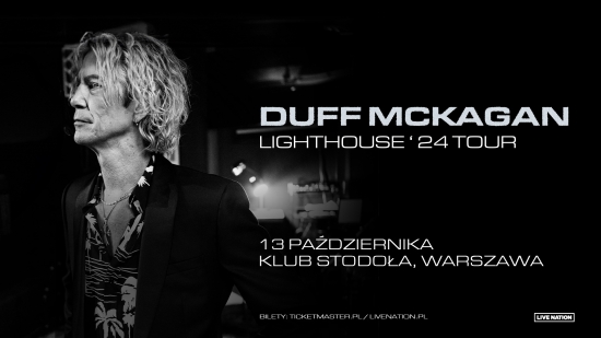 DUFF MCKAGAN na koncercie w Klubie Stodoła w Warszawie