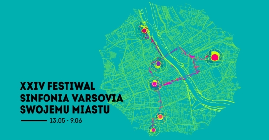 24. Festiwal Sinfonia Varsovia Swojemu Miastu – muzyczne tournée po Warszawie