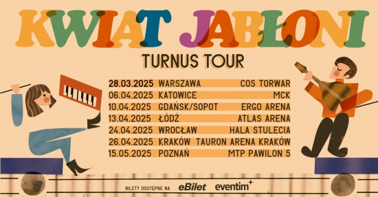 Kwiat Jabłoni zaprasza do wspólnej muzycznej podróży w ramach Turnus Tour